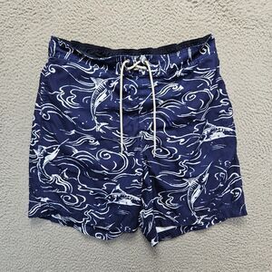 Nautica‎ Swim Shorts Mens Size Large Blue Boardshorts Trunks